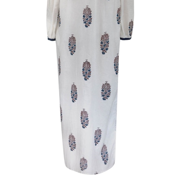 Virginie Violet Print Caftan Dress nwot - Picture 10 of 12